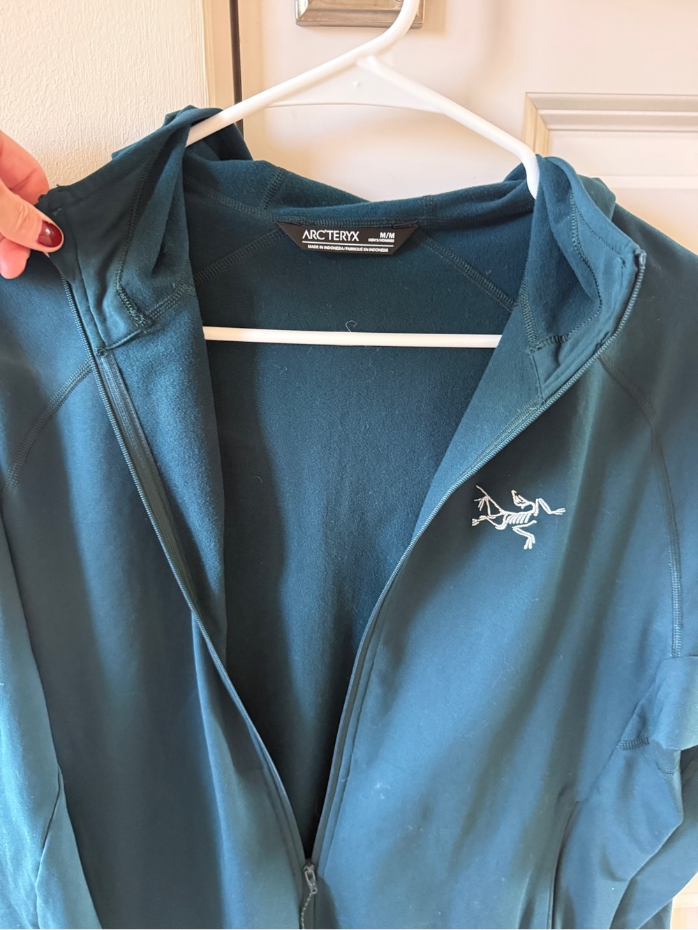 Arc'teryx Men's Teal Adahy Hooded Performance Jacket, size M - Picture 4 of 8